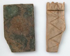 Wood Fragments, Coptic, 4th-7th century. Creator: Unknown.