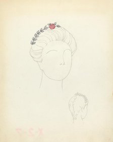 Hair Ornament, 1935/1942. Creator: Unknown.