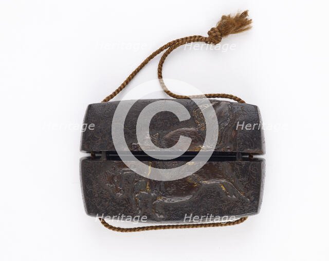 Medicine case (inro), Edo period, 1615-1868. Creator: Unknown.