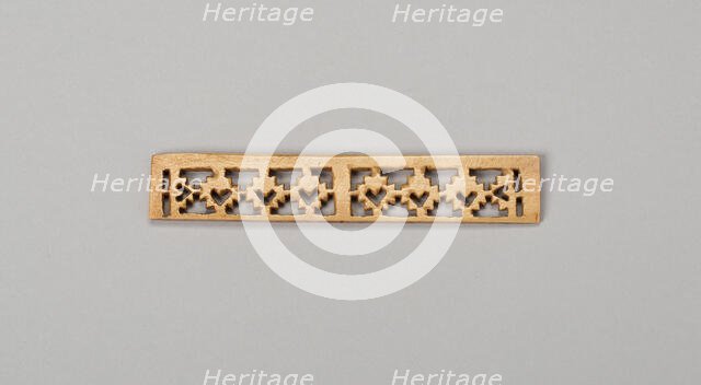 Balance-Beam Scale with Cut-Out Lattice-Like Design, A.D. 500/800. Creator: Unknown.