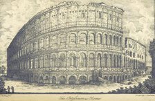 The Colosseum at Rome, 1821.  Creator: J Baker.