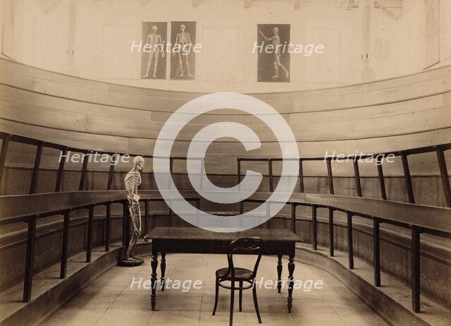 Part of the amphitheatre of the two-light anatomical auditorium, 1890. Creator: Unknown.