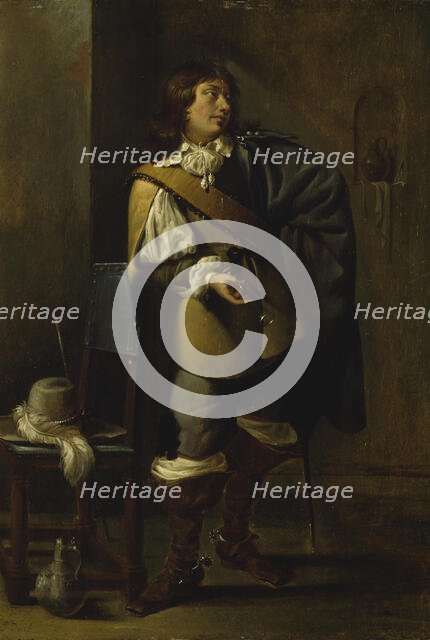 A young officer, c1640s. Creator: Jacob Duck.