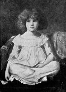 Beautiful Children at the Grafton Gallery: Cicely, Daughter of E. Wormald... - W. B. Richmond, 1895. Creator: Unknown.