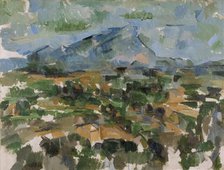 Mount Sainte-Victoire, 1902-1905. Creator: Cézanne, Paul (1839-1906).