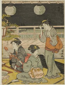 The Seventh Month (Shichigatsu), from the series "Twelve Months in the South (Minami..., c.1783/84. Creator: Torii Kiyonaga.
