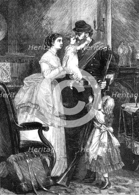 "Adieu!", 1871. Creator: JML Ralston.