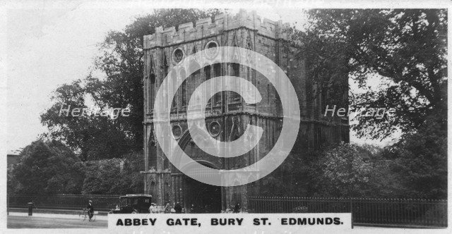 Abbey Gate, Bury St Edmunds, Suffolk, c1920s. Artist: Unknown