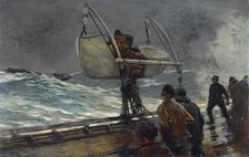 Signal of Distress, 1890. Creator: Winslow Homer.
