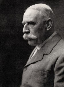 Sir Edward Elgar, (1857-1934), English composer, early 20th century. Artist: Unknown