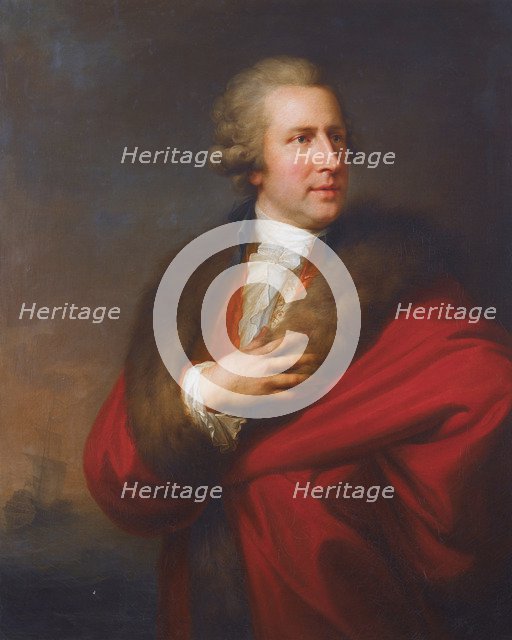 Portrait of Charles Whitworth, 1st Earl Whitworth (1752-1825), after 1789. Artist: Lampi, Johann-Baptist von, the Elder (1751-1830)