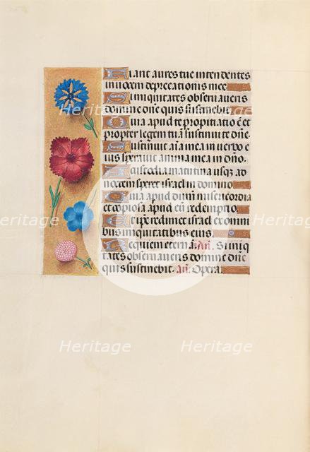 Hours of Queen Isabella the Catholic, Queen of Spain: Fol. 222v, c. 1500. Creator: Master of the First Prayerbook of Maximillian (Flemish, c. 1444-1519); Associates, and.