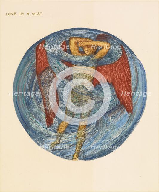 The Flower Book- Love in a Mist, 1905. Creator: Sir Edward Coley Burne-Jones.