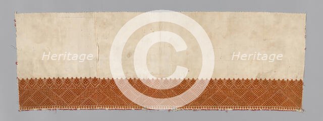 Fragment (Border), Russia, 19th century. Creator: Unknown.