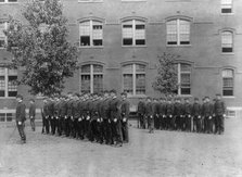 Uniformed cadets, Central High School, (1899?). Creator: Frances Benjamin Johnston.