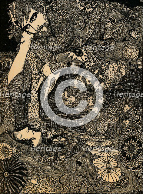 'Morella', c1920. Artist: Harry Clarke.