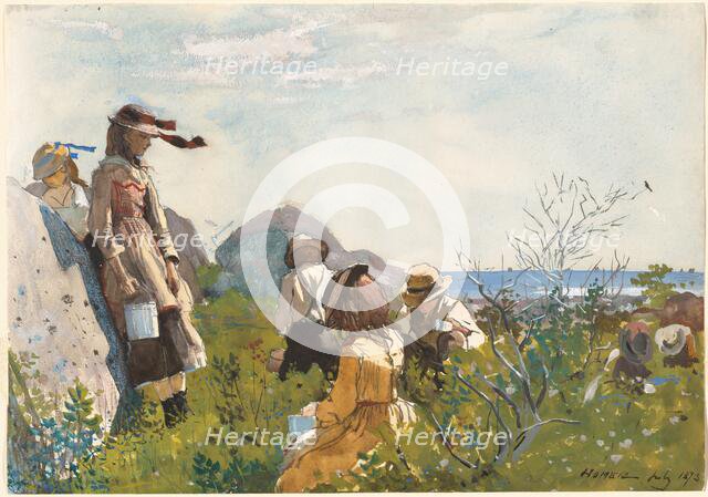 Berry Pickers, 1873. Creator: Winslow Homer.