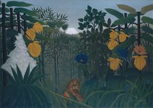 The Repast of the Lion, ca. 1907. Creator: Henri Rousseau.