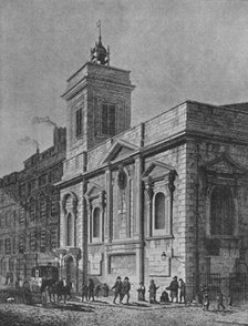 Church of St Mildred, Poultry, City of London, 1812 (1911). Artist: George Sidney Shepherd.