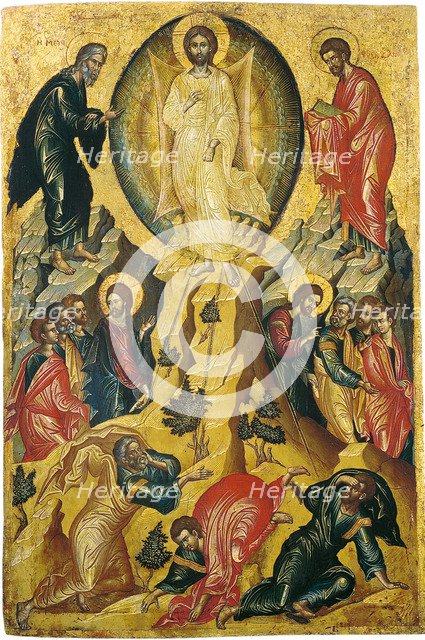 The Transfiguration of Jesus, Mid of 16th cen.. Artist: Anonymous  