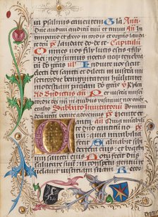 Decorated Initial C; Diurnal, about 1485. Creator: Unknown.