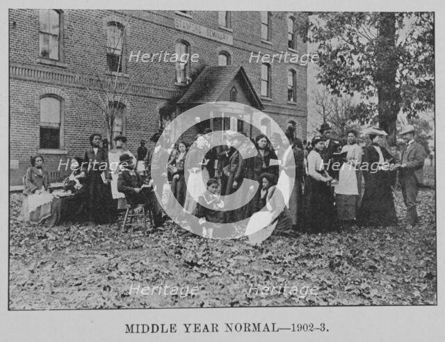 Middle year Normal- 1902-3, 1903. Creator: Unknown.