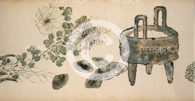 The Four Seasons, 1660 - 1734. Creator: Gao Qipei.