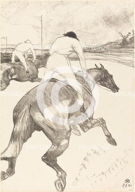 The Jockey (Le jockey), 1899. Creator: Henri de Toulouse-Lautrec.