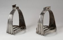 Pair of Stirrups, Germany, 16th century. Creator: Unknown.