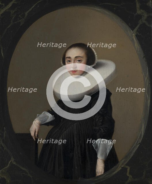 Portrait of Anna Hooftman (1613-after 1645), c1630s. Creator: Hendrik Gerritsz Pot.