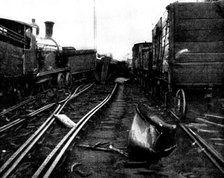 The accident to a Scotch Express, 1898. Creator: William Crooke.