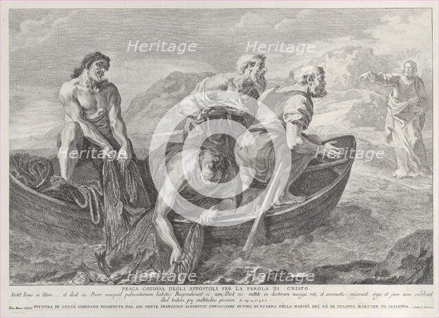 [The calling of Sts Peter and Andrew], 1730-50. Creator: Pietro Monaco.