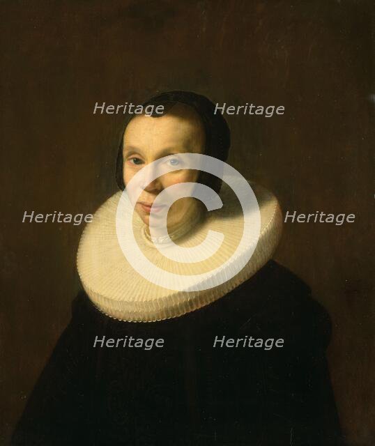 Portrait of a Woman, c.1642. Creator: Abraham de Vries.