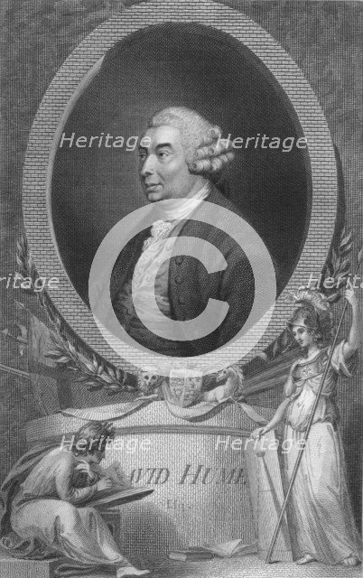 'David Hume', 1788. Artist: Unknown.