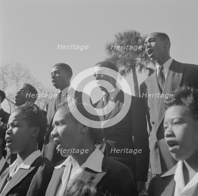 Possibly: Bethune-Cookman College, Daytona Beach, Florida, 1943. Creator: Gordon Parks.