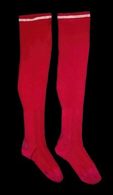Stockings, American, 1870-90. Creator: Unknown.