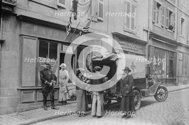 Am'n [i.e. American] Relief, Chambery, between c1915 and c1920. Creator: Bain News Service.