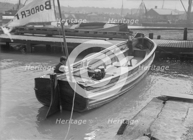 Mitcham launch, 1912. Creator: Kirk & Sons of Cowes.