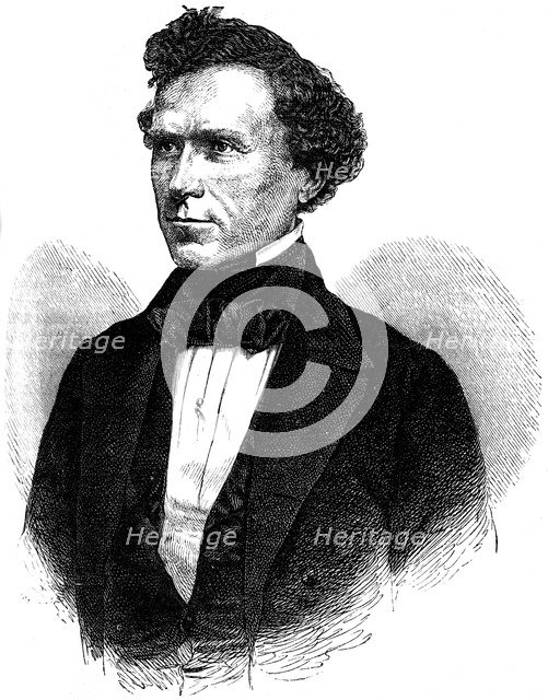Franklin Pierce, 14th President of the United States, (c1880). Artist: Unknown
