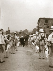 Winster Morris Dancers, Winster Wakes, Derbyshire, 4 July 1908. Artist: Unknown