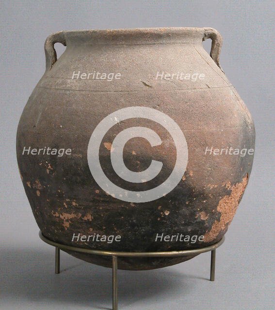Amphora, Coptic, 4th-7th century. Creator: Unknown.