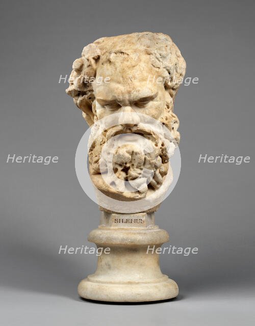 Head of Silenus, 1st-2nd century A.D. Creator: Unknown.