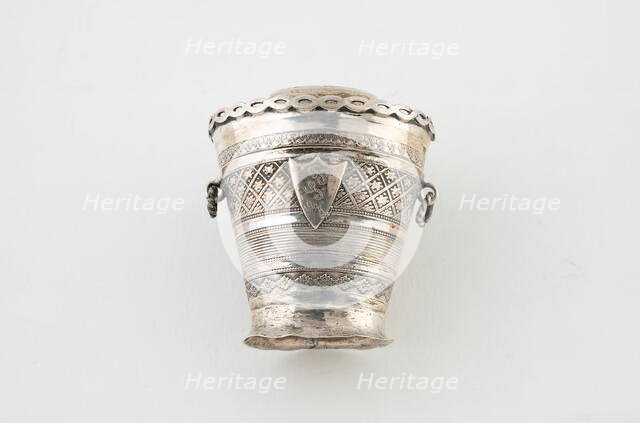 Sponge Box, Netherlands, 1857. Creator: Unknown.