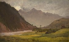 Fair Weather in the Pieniny Mountains, 1884. Creator: Wojciech Gerson.