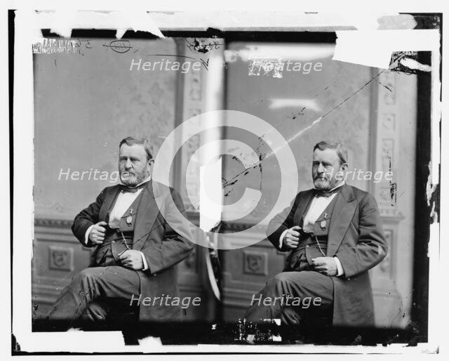 Grant, President U.S., between 1865 and 1880. Creator: Unknown.