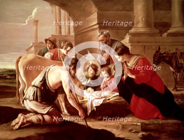 Adoration of the Shepherds.