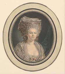 Mademoiselle Rose Bertin, Dressmaker to Marie-Antoinette.n.d. Creator: Jean Francois Janinet.