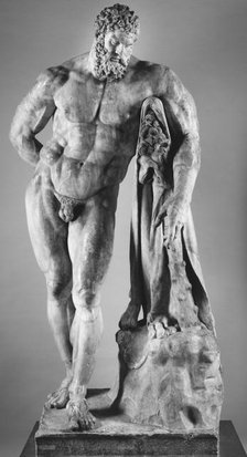 Farnese Hercules, Mid 2nd cen. AD. Creator: Art of Ancient Rome, Classical sculpture  .