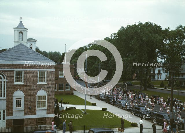 An American town and its way of life, Southington, Conn., 1942. Creator: Charles Fenno Jacobs.
