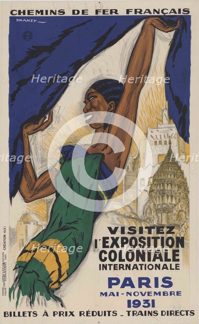 The Paris Colonial Exhibition (Exposition coloniale internationale), 1931. Creator: Dransy, Jules Isnard (1883-1945).